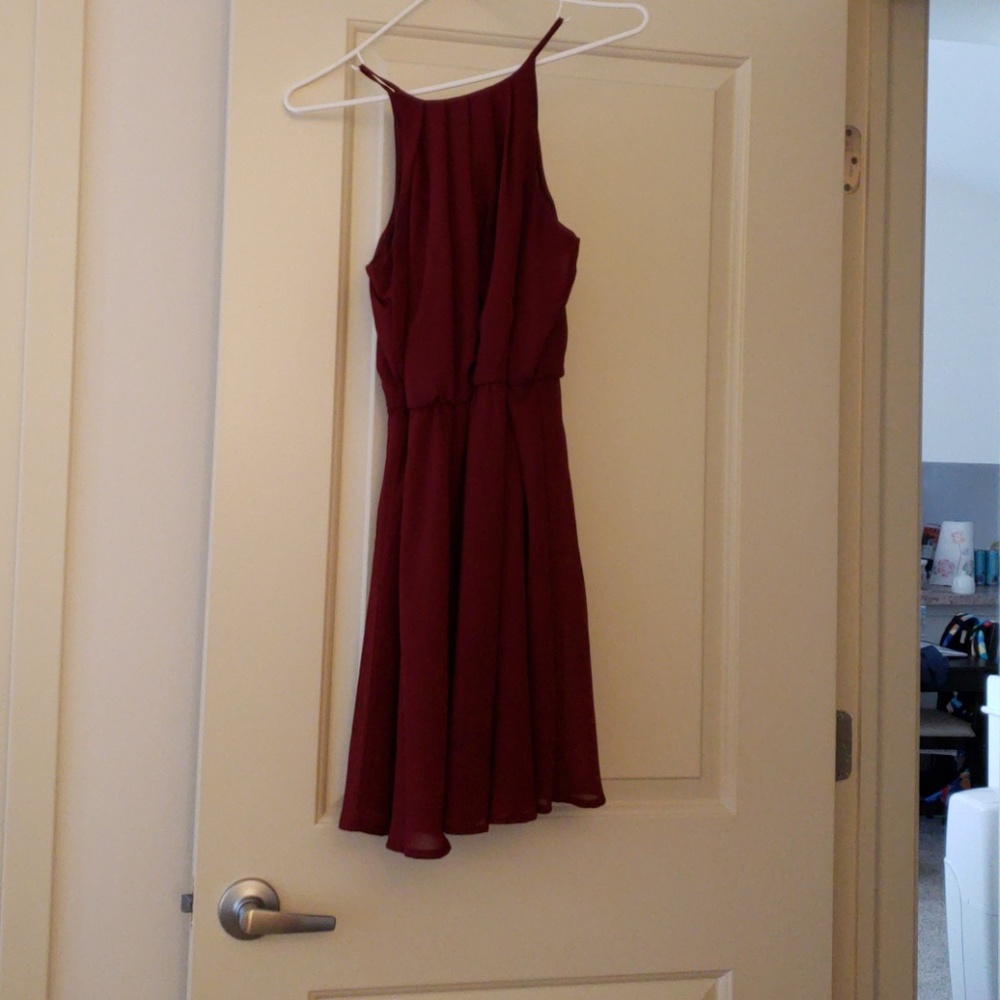 Red dress